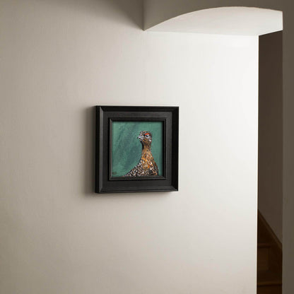 Grouse On Green - Framed