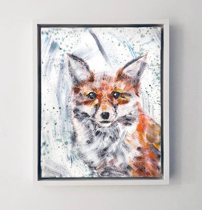 Winter Fox - Framed